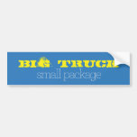 Big Truck Small Package Bumper Stickers