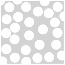 Big white dots on grey background. photo cut outs