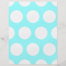 Big White Polka Dots Flyer