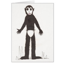 Bigfoot Greeting Cards