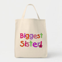 Biggest Sister T-shirts and Gifts Bag
