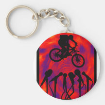 Bike Jam Session Keychain