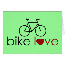 Bike Love Greeting Cards
