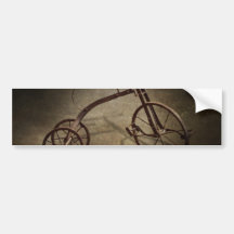 Bike - The Tricycle Bumper Sticker
