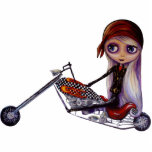 Biker Babe Sculpture photo sculptures