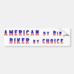 biker by choice bumper stickers