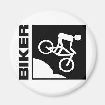 biker radfahrer bike mtb mountainbike downhill magnete