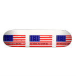 Bikini Atoll, Panama flag Custom Skate Board