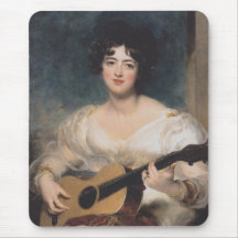 Bildnis der Lady Walls Mousepads