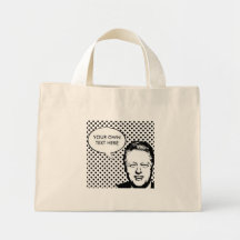 Bill Clinton 2012 Tote Bags