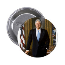Bill Clinton Button