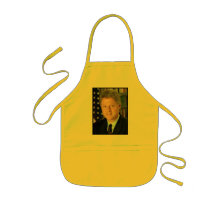 Bill Clinton Presidential Portrait Aprons