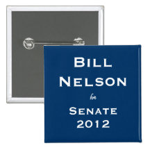 Bill Nelson for Senate Pin