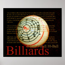 Billards Posters