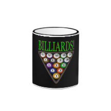Billiards 2 coffee mug