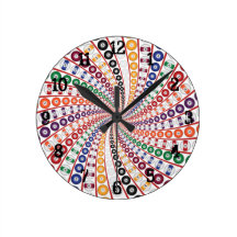 Billiards / Pool Balls: Wall Clock