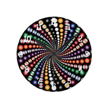Billiards / Pool Balls: Wall Clock