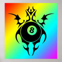 billiards : tribalz posters
