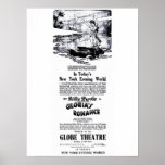 Billie Burke 1916 vintage movie ad poster