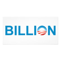 Billion Personalized Photo Card