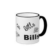 Bills, Bills, Bills mug