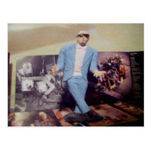 Billy Hay Rocker Sculpture - Postcard