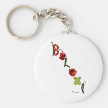 Biloxi Chilli Peppers Keychains