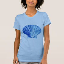 Bimini Blue Sea Shell T Shirts