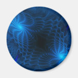Binarium Abstract Fractal Fridge Magnets