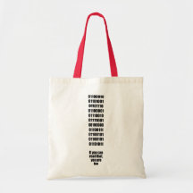 Binary Geek Tote Bags