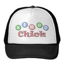 Bingo Chick Trucker Hats