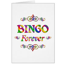 BINGO FOREVER GREETING CARDS