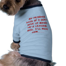 BINGO joke Pet Tee