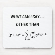 Binomial Theorem Mousepad