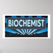 Biochemist Marquee Posters