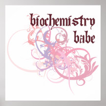 Biochemistry Babe Posters