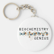 Biochemistry Genius Keychain