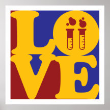 Biochemistry Love Posters
