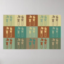 Biochemistry Pop Art Poster