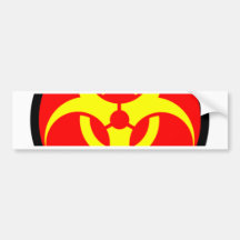 biohazard bumper stickers