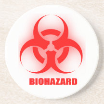 Biohazard Coaster