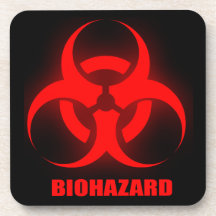 Biohazard Coaster