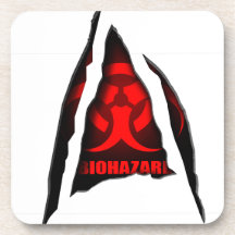 Biohazard Coaster