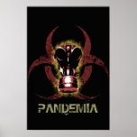 Biohazard Gas Mask Customizable Print