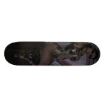 Biohazard Girl Sexy Pin Up Girl Skateboard Deck