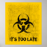 Biohazard Grunge Customizable Print