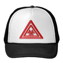 Biohazard Sign Mesh Hat