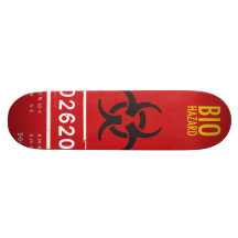 Biohazard skateboard