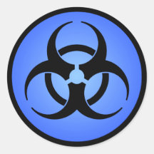 Biohazard Sticker