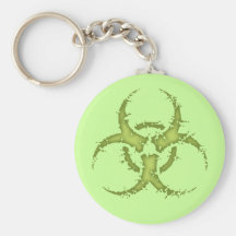 Biohazard -xdist keychain